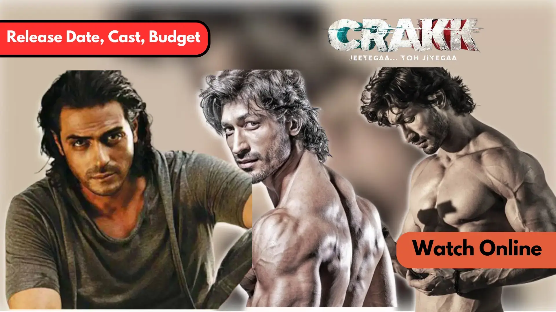 Crakk Movie Review (2024)| The story follows a man's journey from the Mumbai slums to the thrilling world of extreme underground sports.